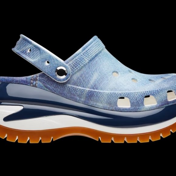 CROCS Shoes - NEW. CROCS MEGA CRUSH DENIM